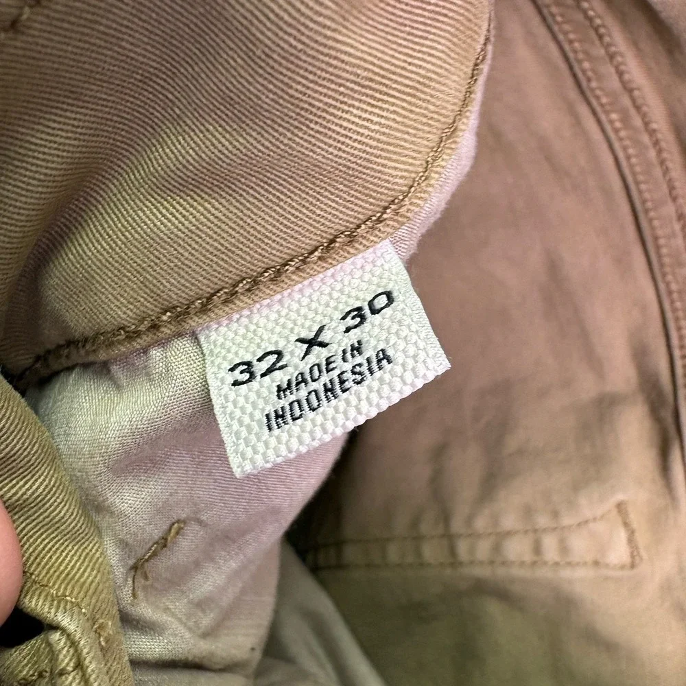Flint And Tinder Pants Mens 30x29 Beige Khaki Minimalist Outdoor Slim Fit - Picture 4 of 11